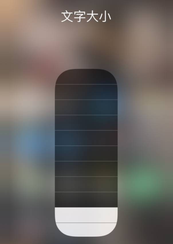 阿勒泰苹果手机维修分享小技巧：在 iPhone 控制中心快速调节字体大小 